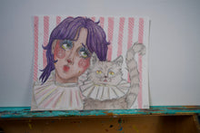 Load image into Gallery viewer, Ava Cassady - Palhaça (8"x10")
