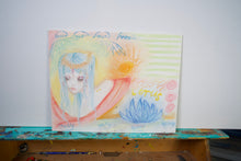 Load image into Gallery viewer, Georgia Alexakos - Lotus Girl (11x8.5")
