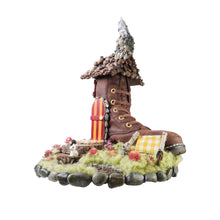 Load image into Gallery viewer, Saniya Majid - There Was An Old Woman Who Lived in a Shoe (10x10x10")
