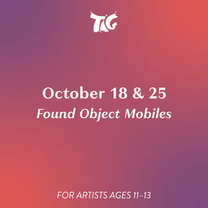 October 18 & 25: Found Object Mobiles