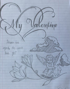 valentines letter 1. by Isaac Corona