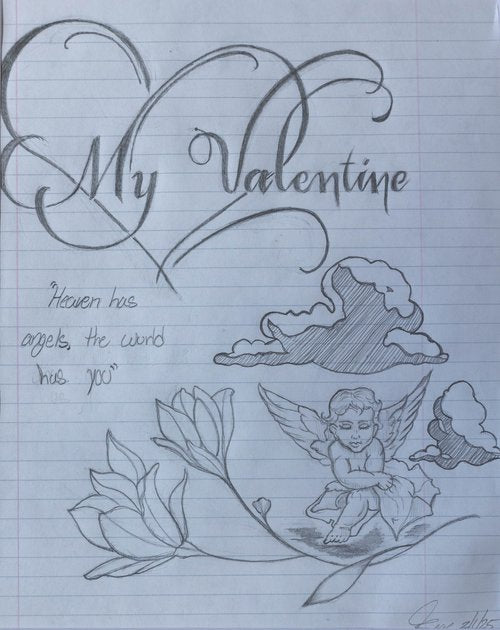 valentines letter 1. by Isaac Corona