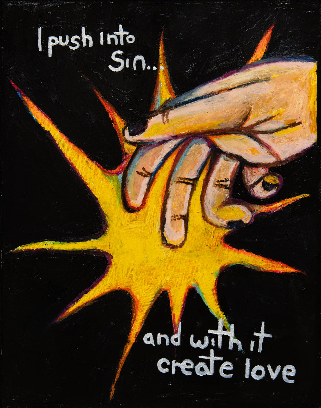 A Push Into Sin by Sage Hughett