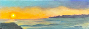 Sunset at Carmel Beach by Vaness Valenzuela-Berumen