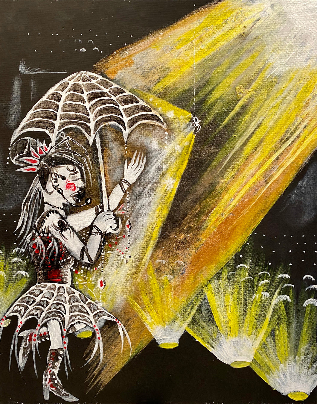 “Spider in the Spotlight” by Cody Moore