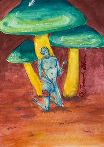 “Mushroom Man” by Fionnuala Ghinn