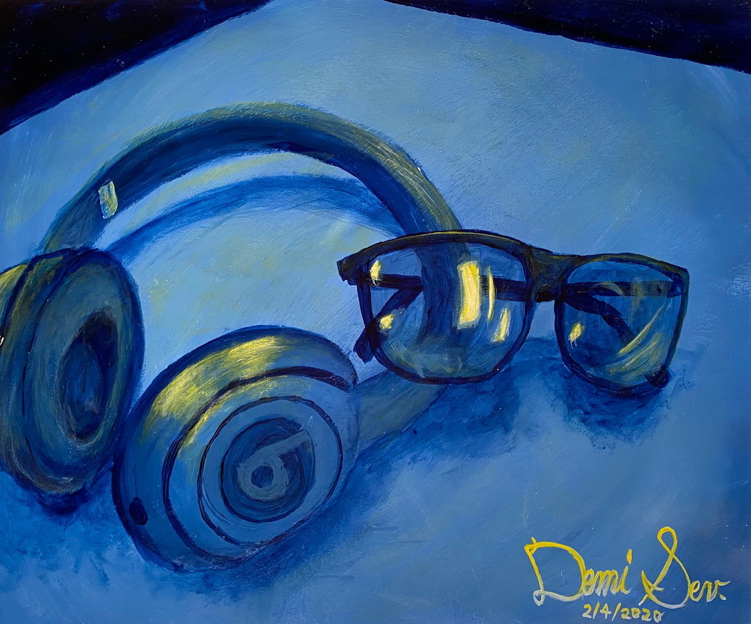 “Headphone Shackles” by Demi Seva'aetasi