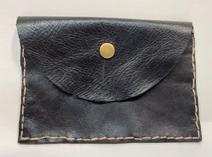 Handcrafted Leather Pouch by Frances Cardinale