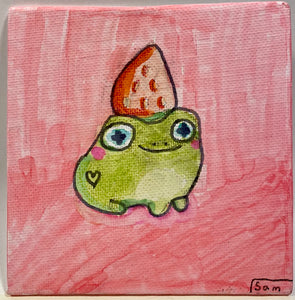 “Strawberry Frog” by Sam Boothe
