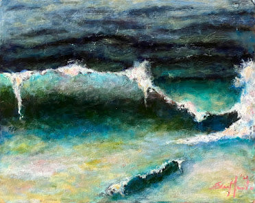 Stormy Seas 3 by Eden Morillo