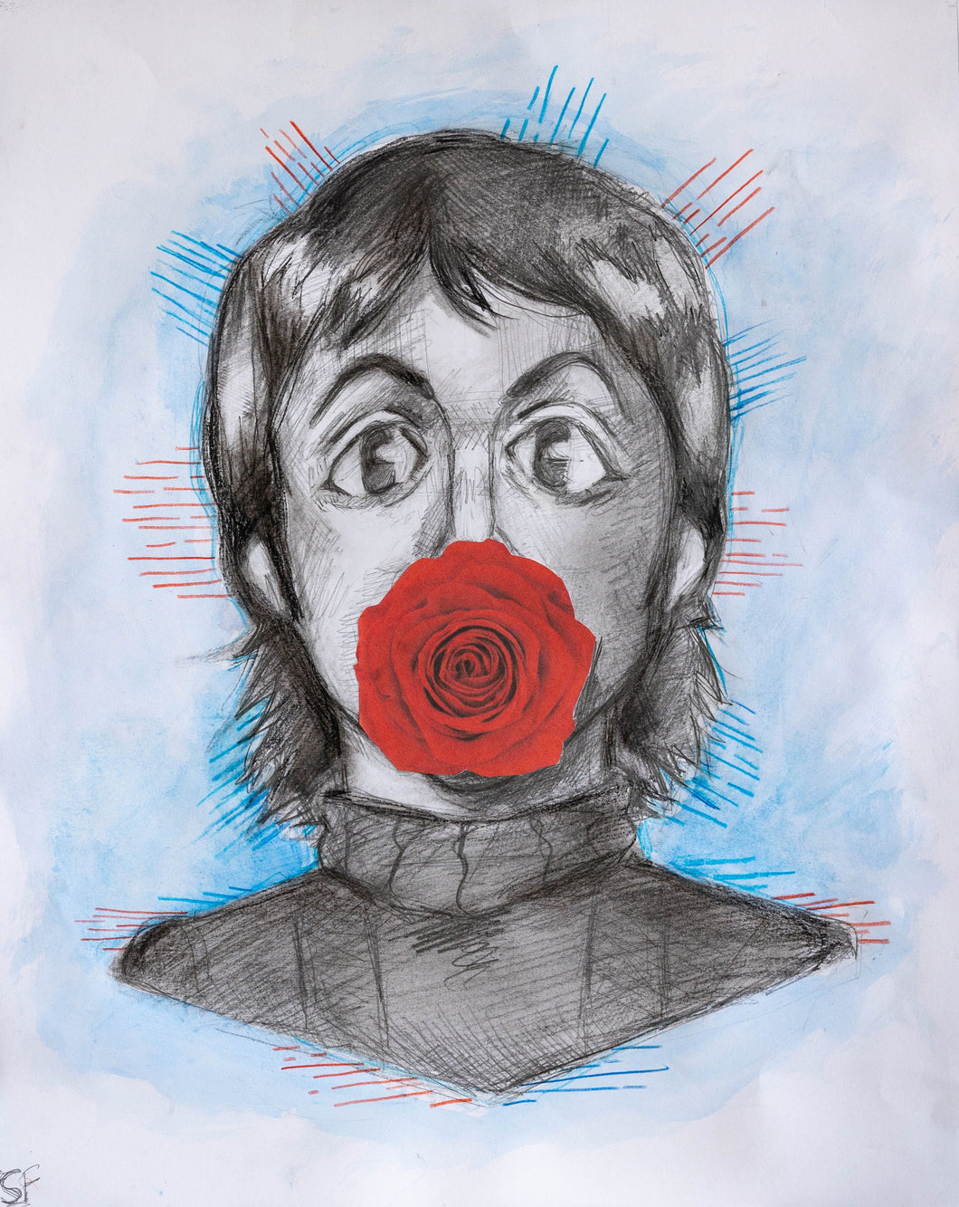 Paul McCartney - Red Rose Speedway  by Sienna Farfan