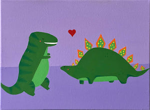 Dinosaur Love  by Violet Frew